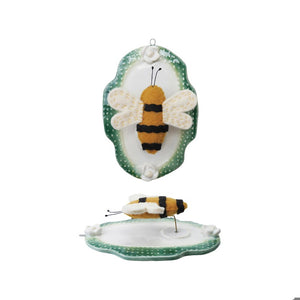 6-1/2"H Stoneware Wall DÃ©cor w