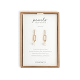 Pearls From Within Earrings - Gold