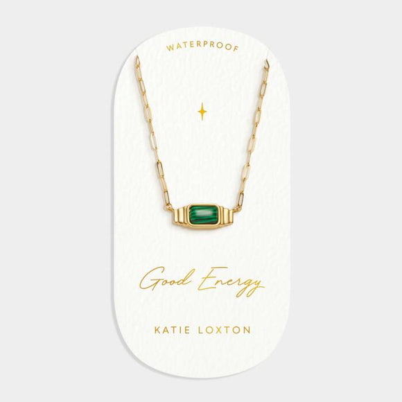 'Good Energy' Waterproof Gold Necklace
