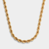 Reine Waterproof Gold Rope Necklace