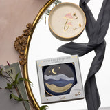 Jewelry Dish & Stud Earring Set - Butterfly/Cream