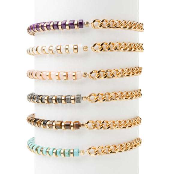 Bracelet Chain Reaction Collection - 6 Styles