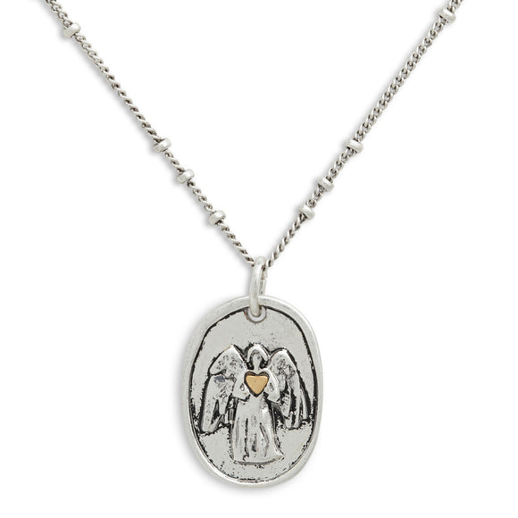 Guardian Angel Necklace - Angel