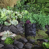 Face Planter W/ Artificial Plants