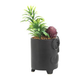 Face Planter W/ Artificial Plants