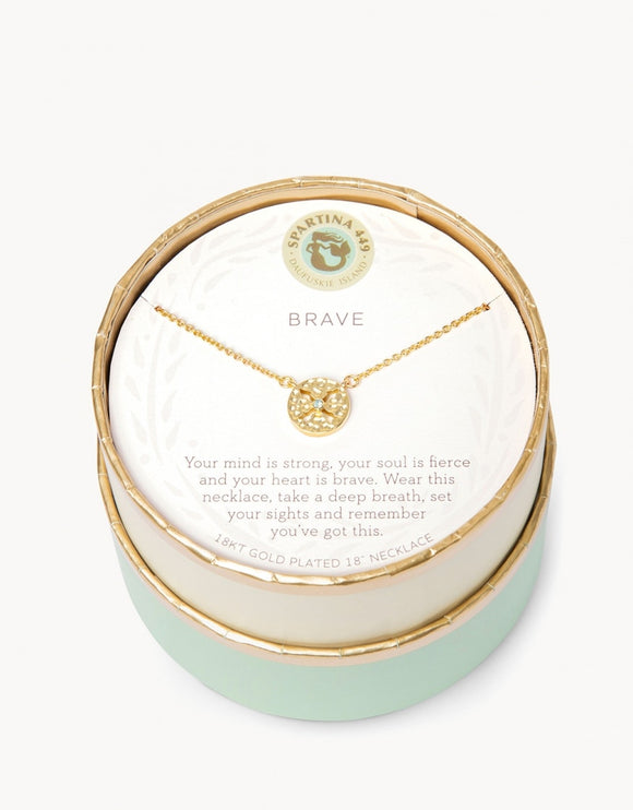 Brave - Gold Necklace