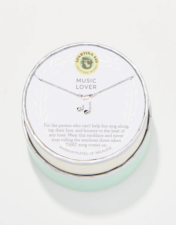 Music Lover - Necklace/silver