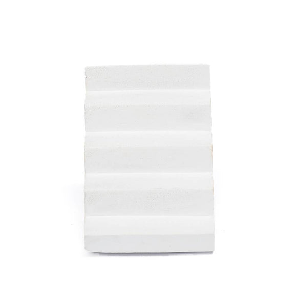 White - Modern Cement Soap Dish