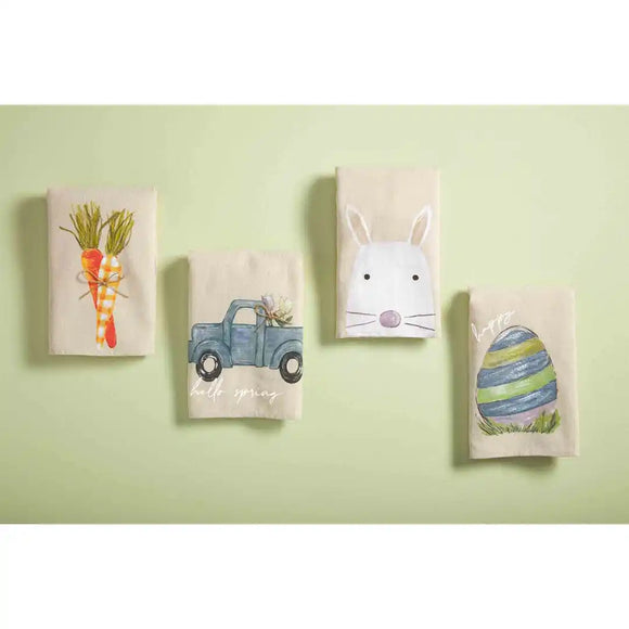 Spring Painted Hand Towel