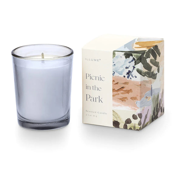 Picnic in the Park - Boxed Votive Candle