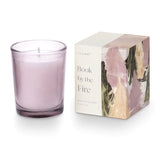 Book by the Fire - Boxed Votive Candle