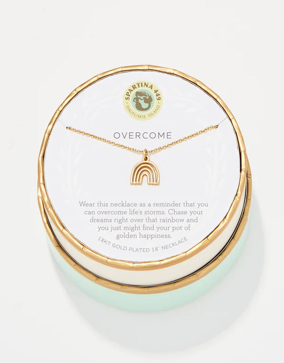 Overcome - Necklace/Gold
