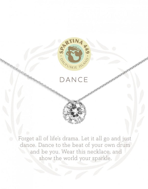 Dance Necklace - Silver Necklace