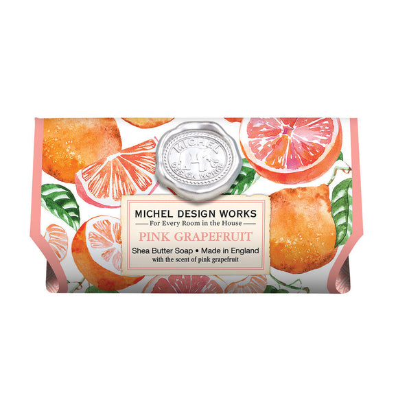 Pink Grapefruit Large Bath Soap Bar