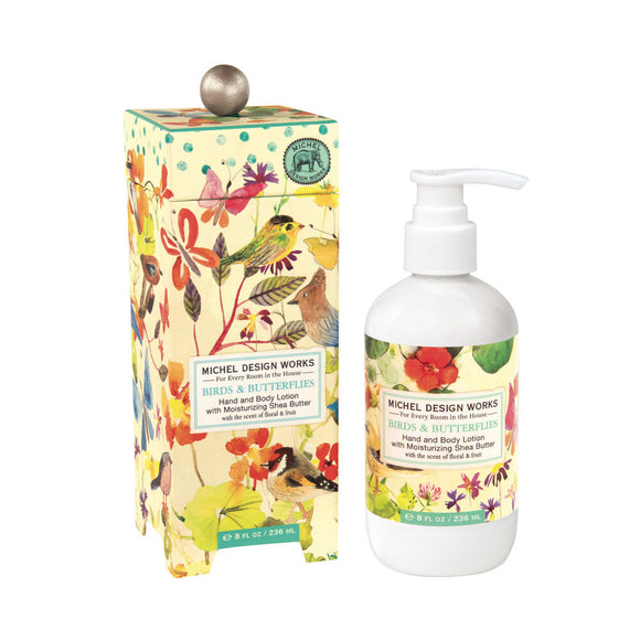 Birds & Butterflies Hand and Body Lotion