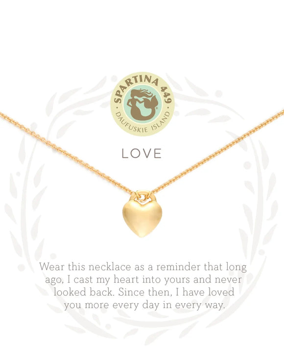 Love - Gold Necklace