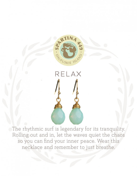 Relax Earrings - Gold
