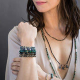 Blue Sky Jasper Stone Bracelet - Stone of Empowerment