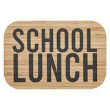 School Lunch - Bamboo Lunch Box