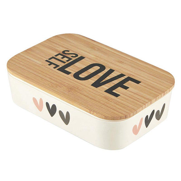 Self Love - Bamboo Lunch Box