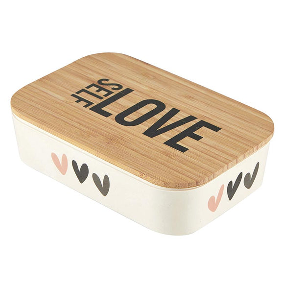 Self Love - Bamboo Lunch Box