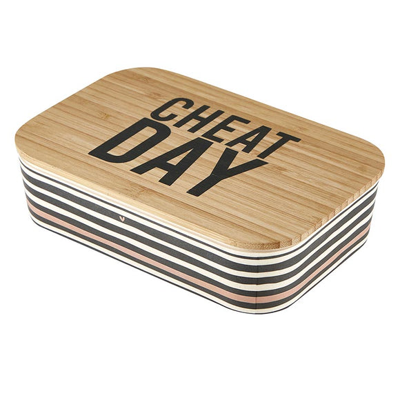 Cheat Day - Bamboo Lunch Box