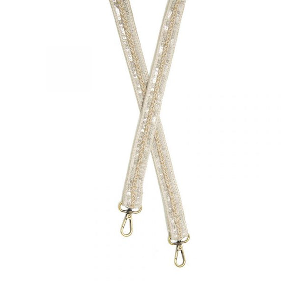 Sequined Embroidered Guitar Strap