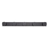 Rubberwood Wall Hook with Hooks