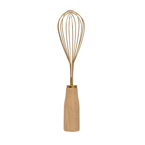 Stainless Steel Whisk with Wood Handle