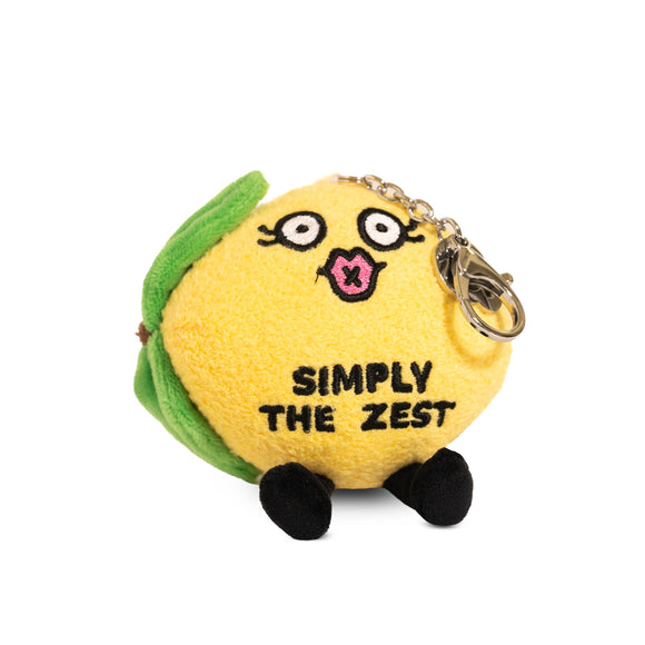 Punchkins Simply the Zest Funny Plush Bag Charm