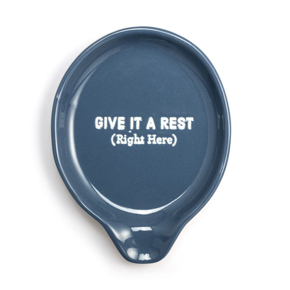 Give it a Rest Oval Spoon Rest