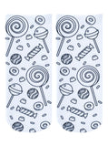 Candy Explosion - Coloring Socks