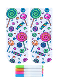Candy Explosion - Coloring Socks