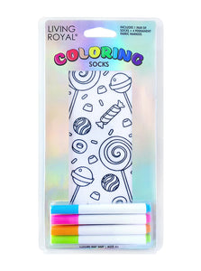 Candy Explosion - Coloring Socks