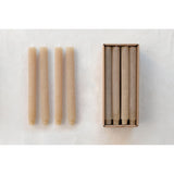 Pleated Taper Candles - Unscented