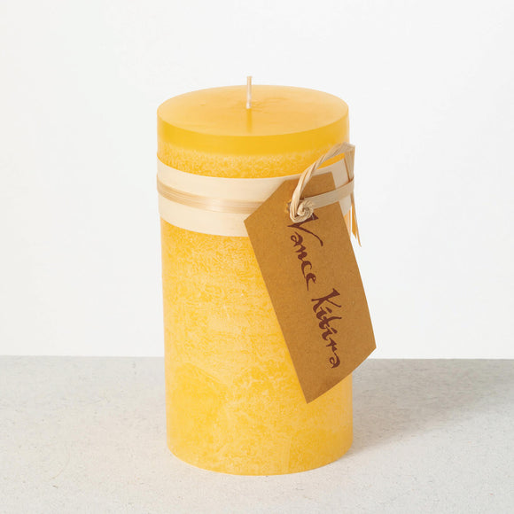 Yellow - Mini Timber Candle