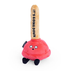 "It's About to Go Down" Plush Plunger