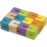Neato! Wooden Fidget Puzzle, Colorful, Poly bagged, Asst