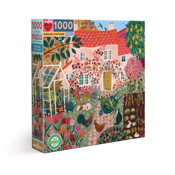 English Cottage - 1000 Pc. Square Puzzle