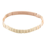 Good Karma Ombre Stretch Bracelet - Fawn/Gold - Gratitude