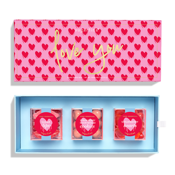 Love You - 3pc Candy Bento Box (V-Day 2024)