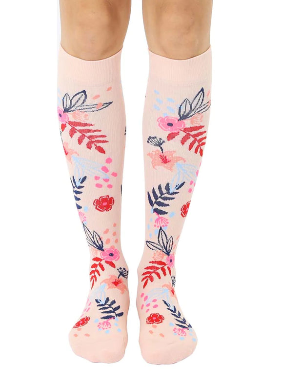 Floral - Compression Socks