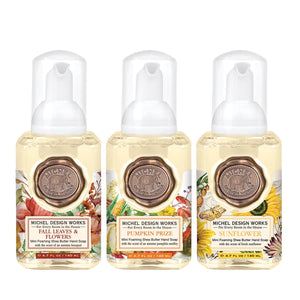 Fall Leaves & Flowers, Pumpkin Prize and Sunflower - Foaming 3pk Holiday