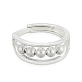 Be calm Ring - Silver