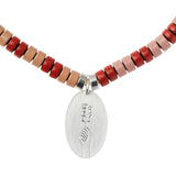 Stone Intention Charm Bracelet - Rose Quartz/Silver