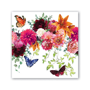 Sweet Floral Melody Cocktail Napkin