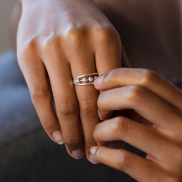 Be calm Ring - Silver