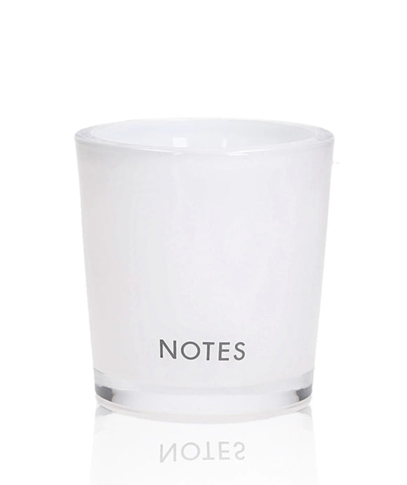 Notes Candle Starter Glass & Silicone Insert