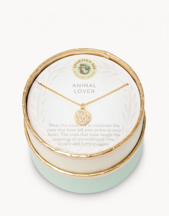 Animal Lover - Gold Necklace