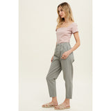 Mauve - Square Neck Top